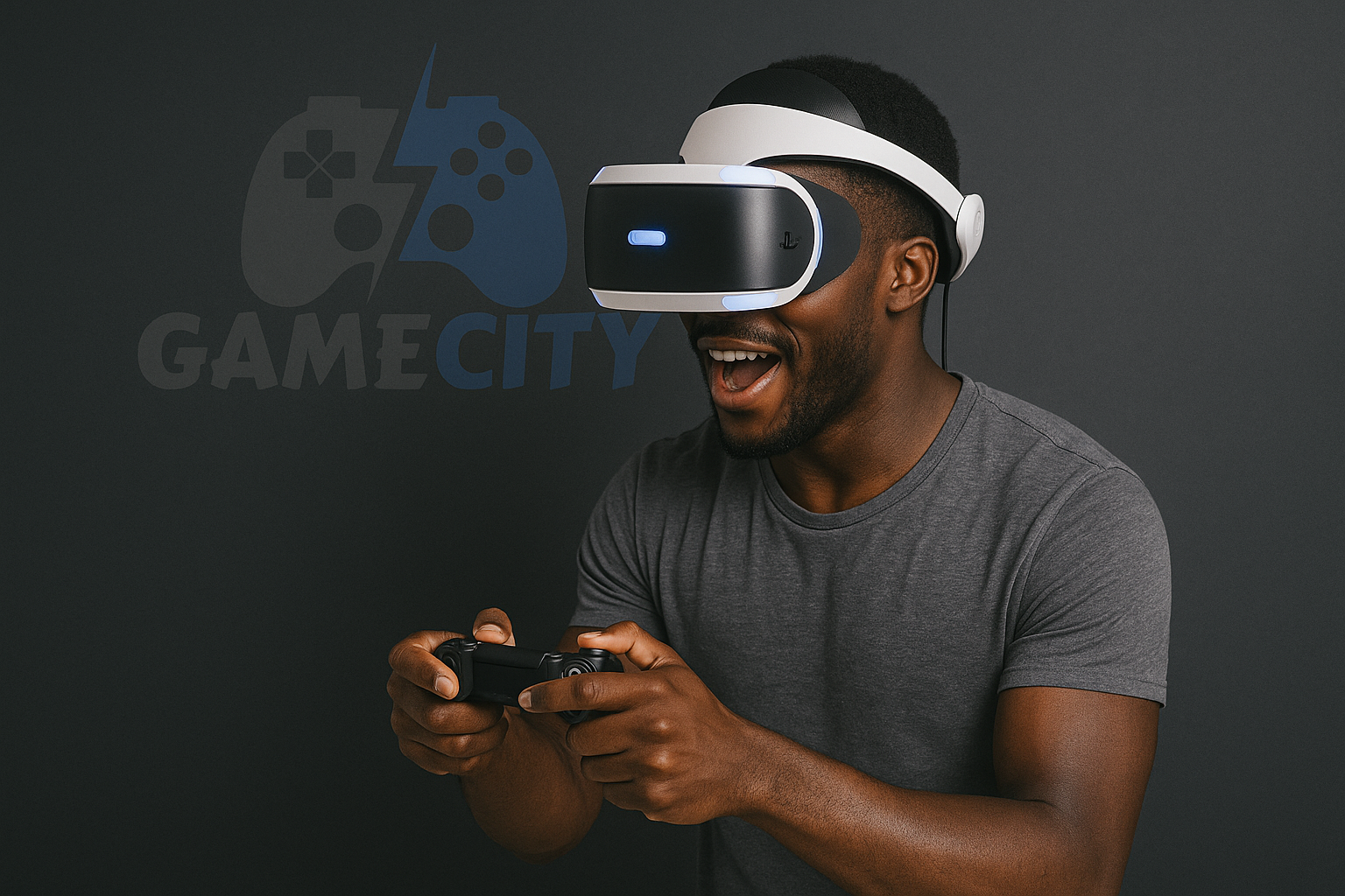 VR gameplay with motion controllers